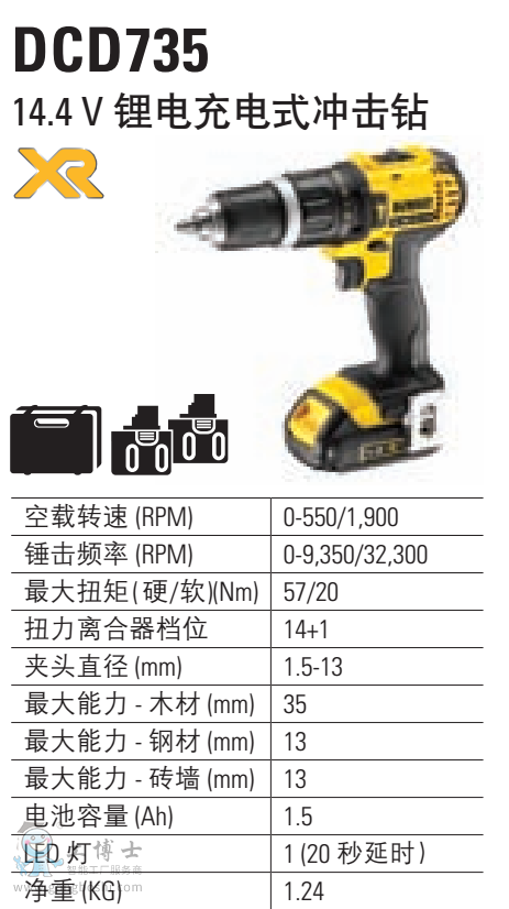 늳ʽ_@14.4V DCD735